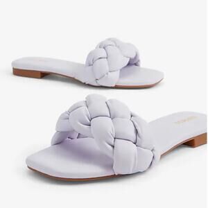 Express women’s braided one sandal size 10